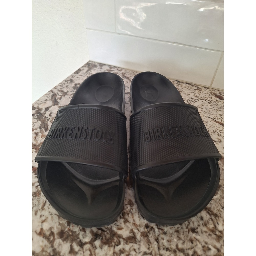 Birkenstock black flip flops sandals size 41